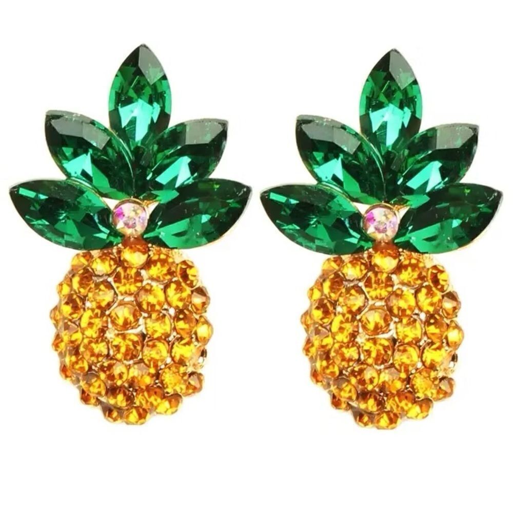 pineapple earrings #1167